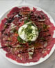Carpaccio en Burrata
